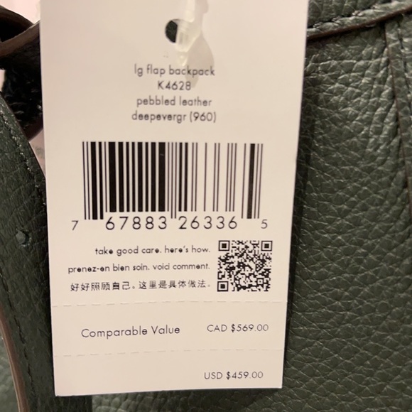 Kate Spade leila large flap backpack - Picture 7 of 16